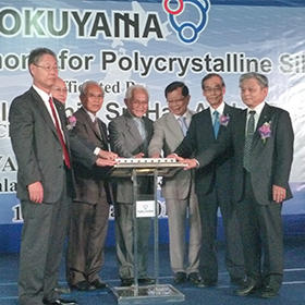 Tokuyama Malaysia Sdn. Bhd. 第1期起工式写真